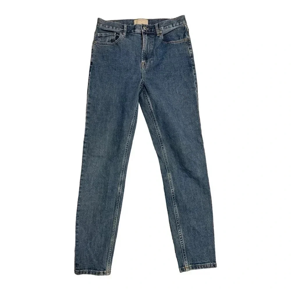 Everlane The High Rise Skinny Jean Medium Wash // Size 28R